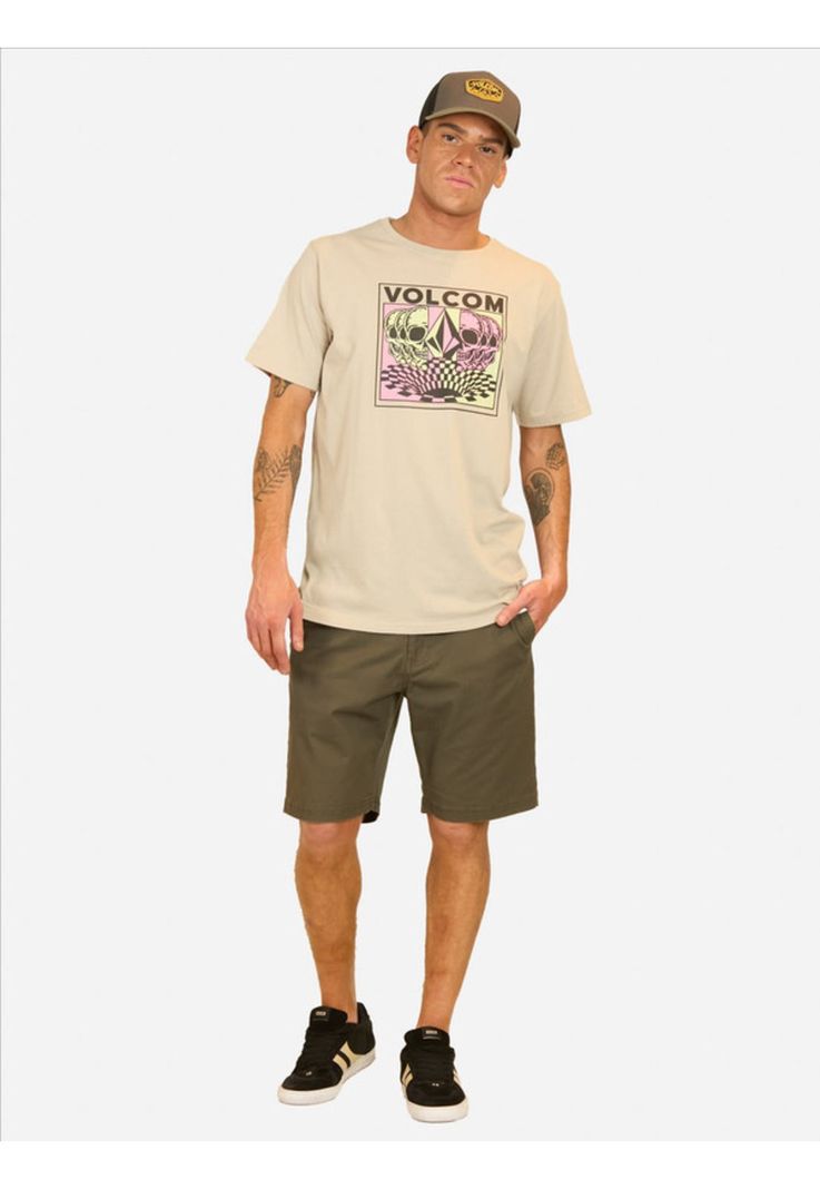 Bermuda Volcom Chino Classic Verde Hombre Volcom-3