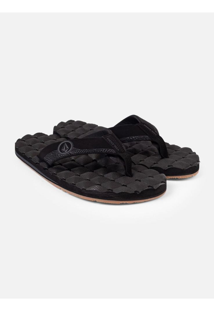 Sandalias Recliner Negro Hombre Volcom-0