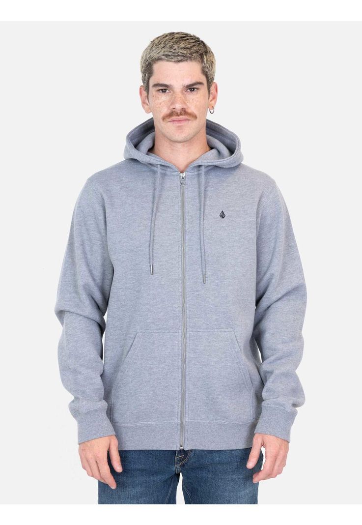 Poleron Flare Gris Hombre Volcom-0