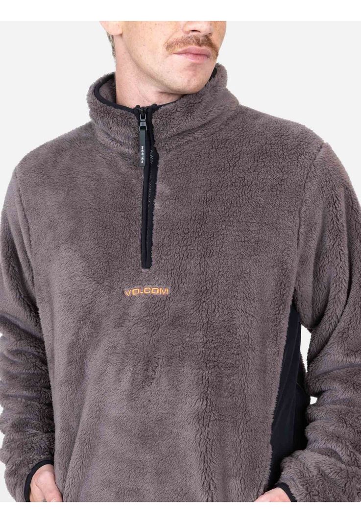 Poleron Kick Café Hombre Volcom-1