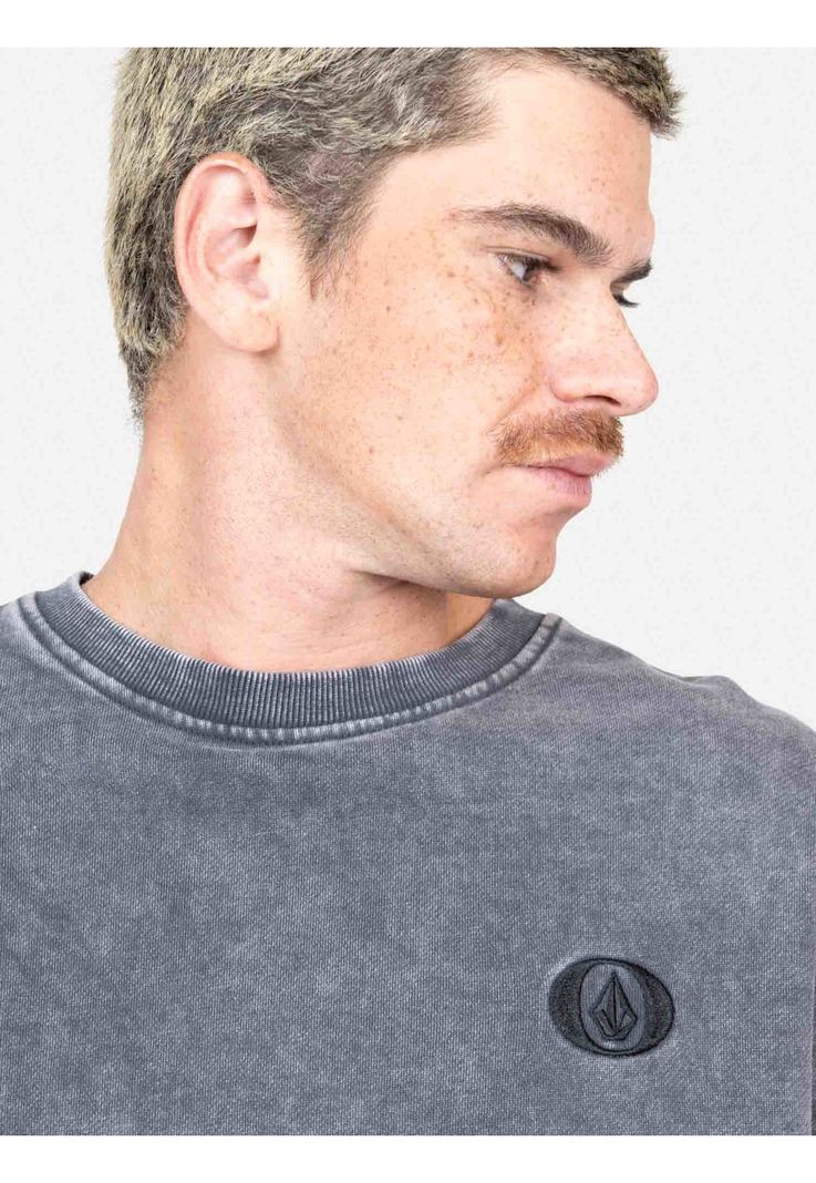 Poleron Sickly Gris Hombre Volcom-2