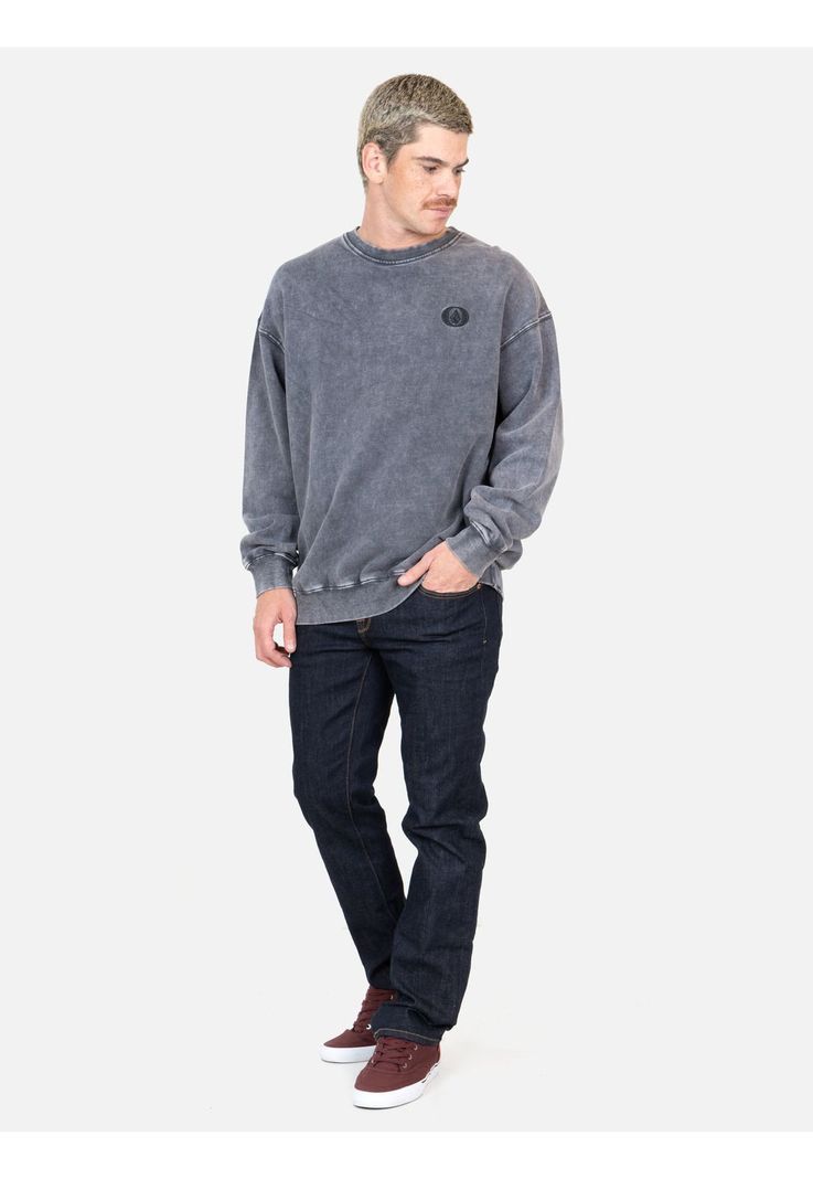 Poleron Sickly Gris Hombre Volcom-3