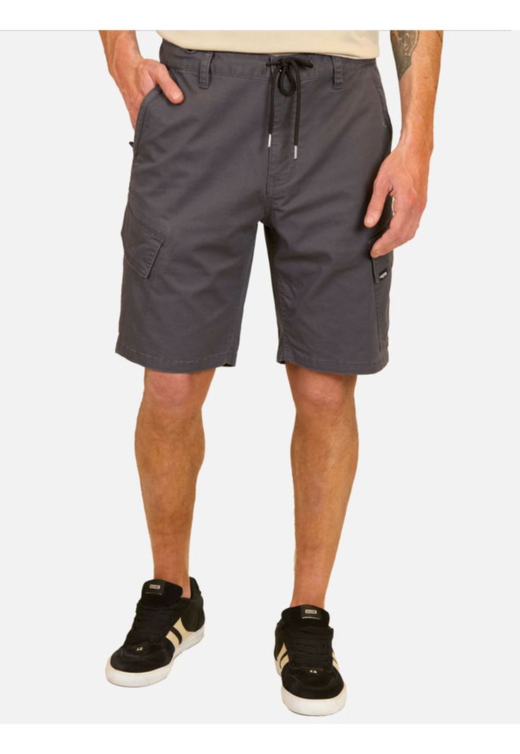 Bermuda Volcom Chino Cargo Gris Hombre Volcom-0