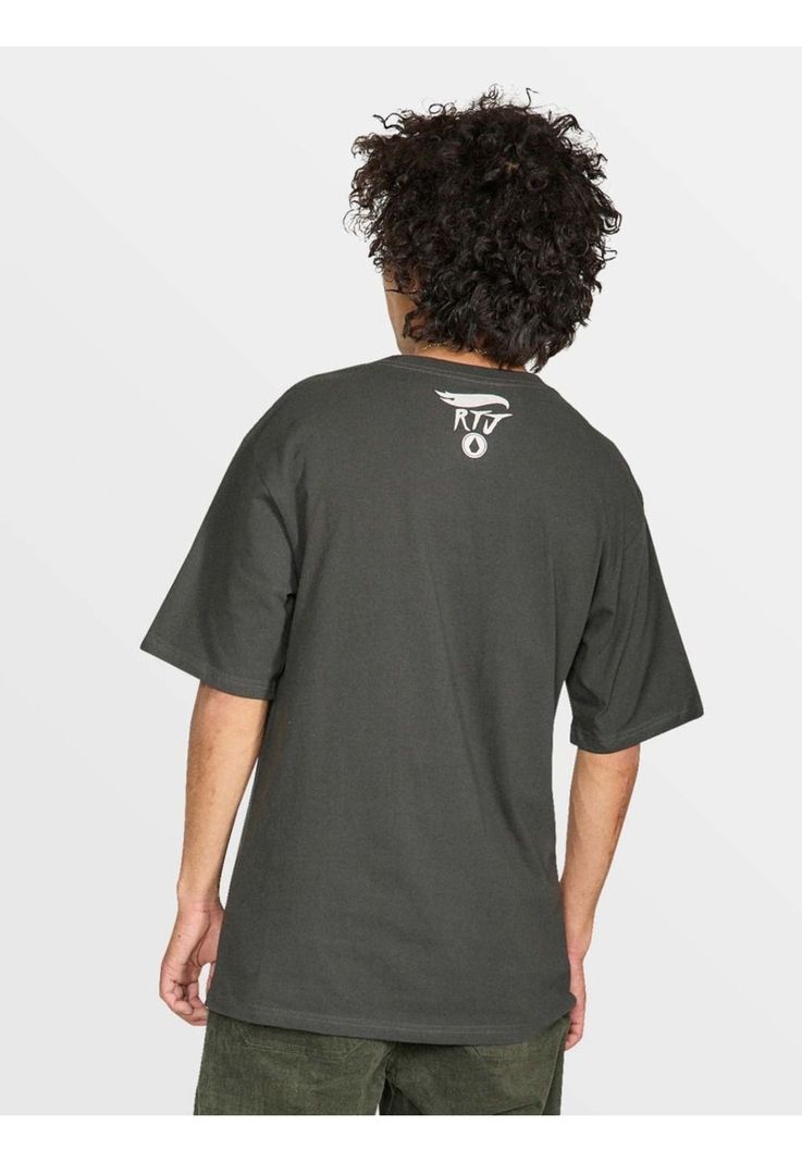 Polera Rtj X Hot Wheels Sst Gris Hombre Volcom-1