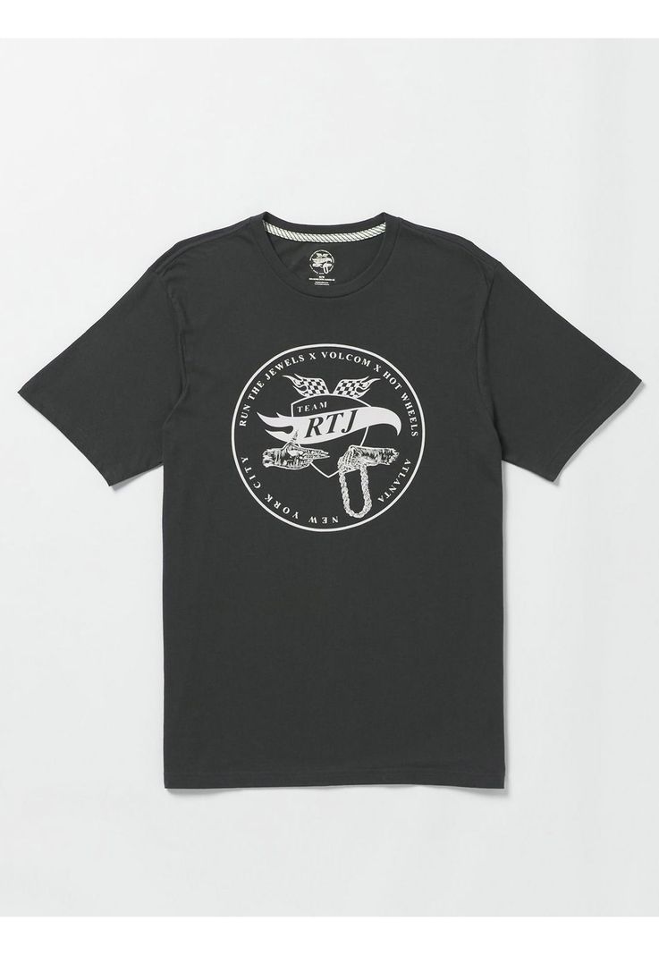 Polera Rtj X Hot Wheels Sst Gris Hombre Volcom-2
