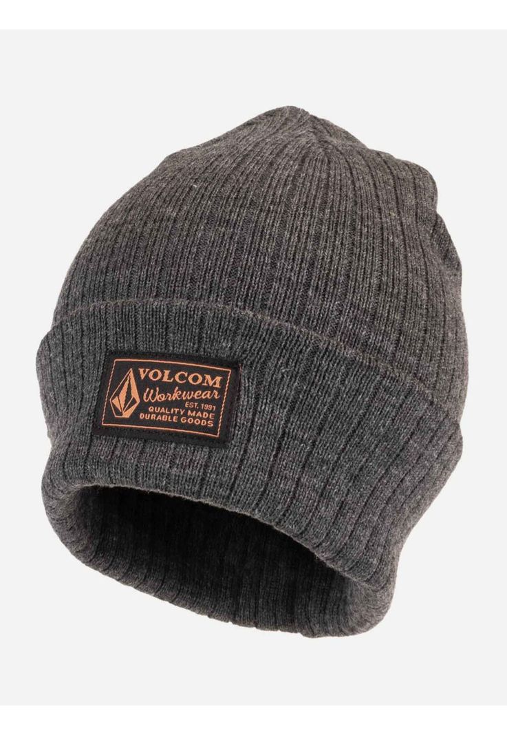 Gorro Workwear cuff Beanie Gris Hombre Volcom-0