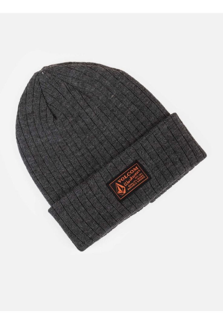 Gorro Workwear cuff Beanie Gris Hombre Volcom-2