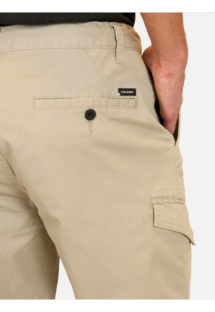 Bermuda Volcom Chino Cargo Khaki Hombre Volcom-2