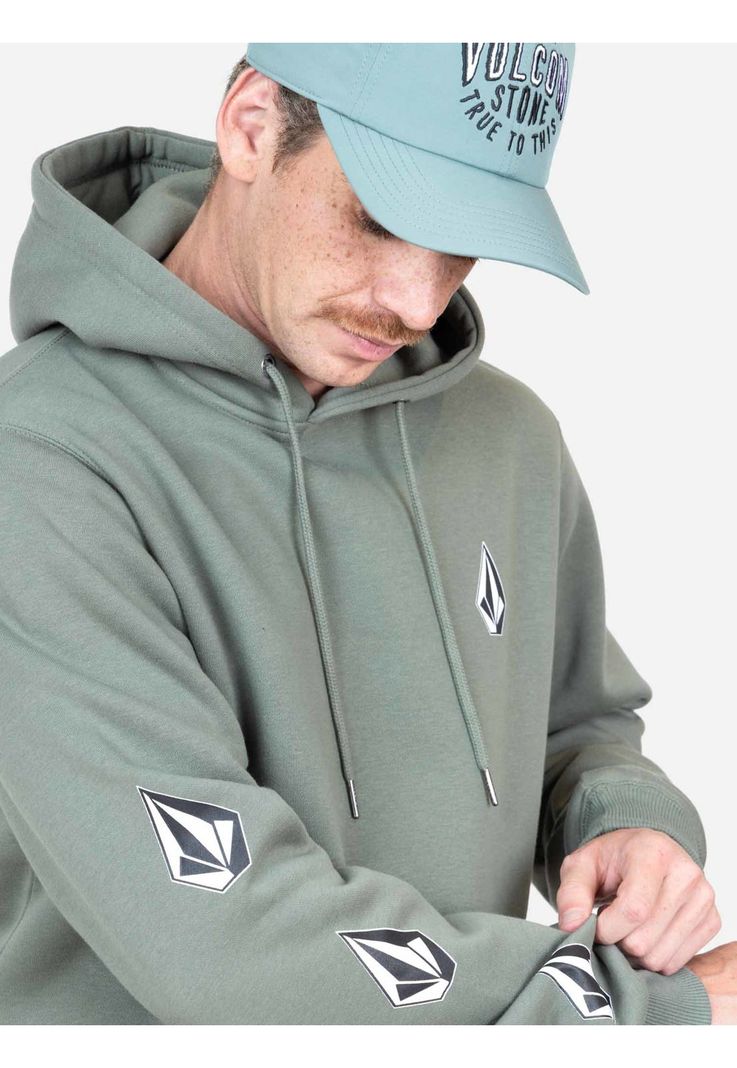 Poleron Roam Verde Hombre Volcom-2