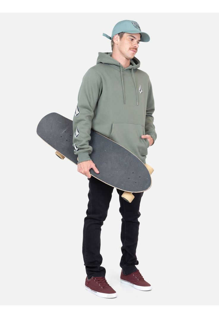 Poleron Roam Verde Hombre Volcom-3