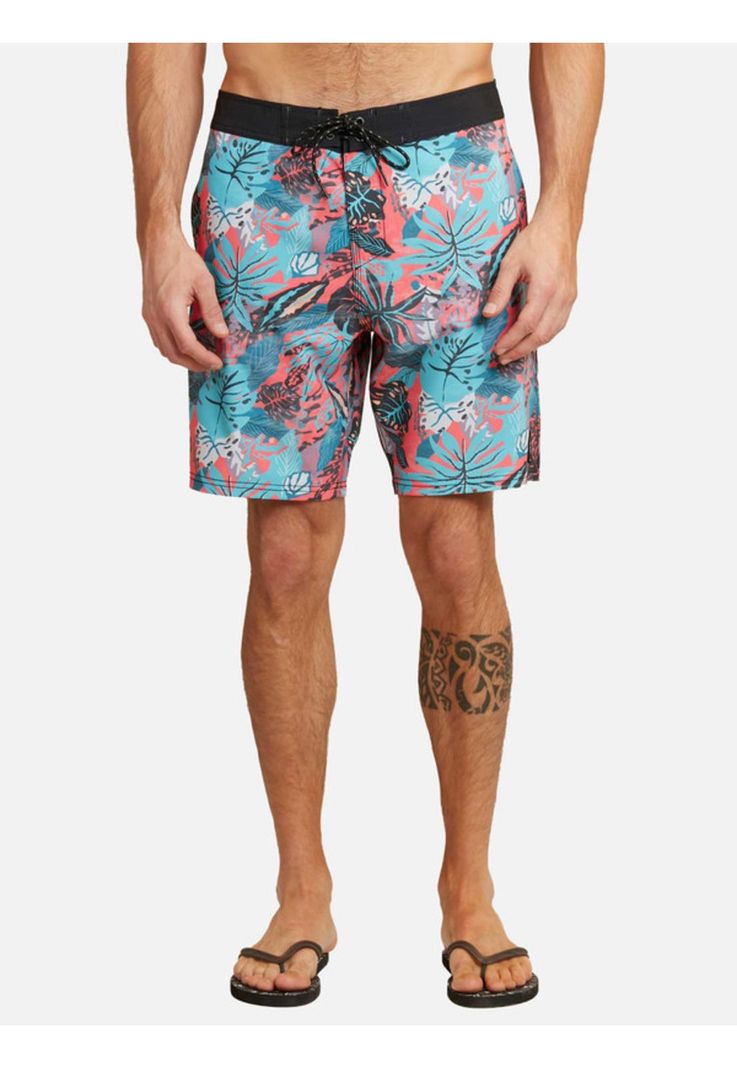 Traje De Baño Stil Flora Boardshort Multicolor Hombre Volcom-0