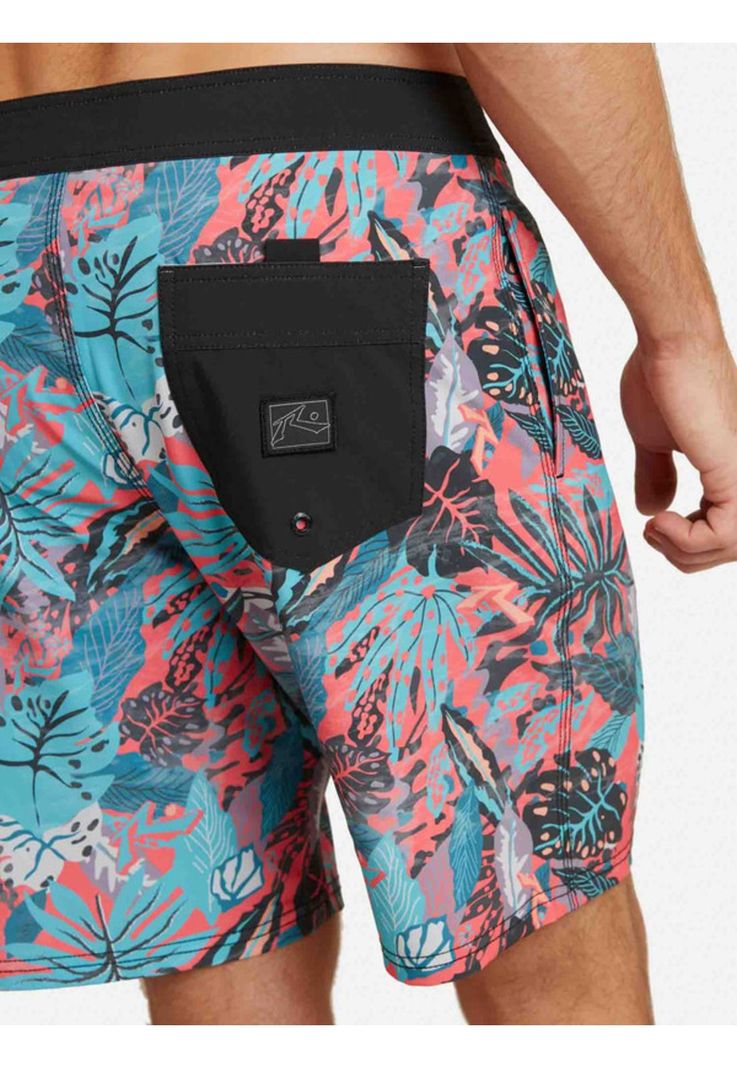 Traje De Baño Stil Flora Boardshort Multicolor Hombre Volcom-2