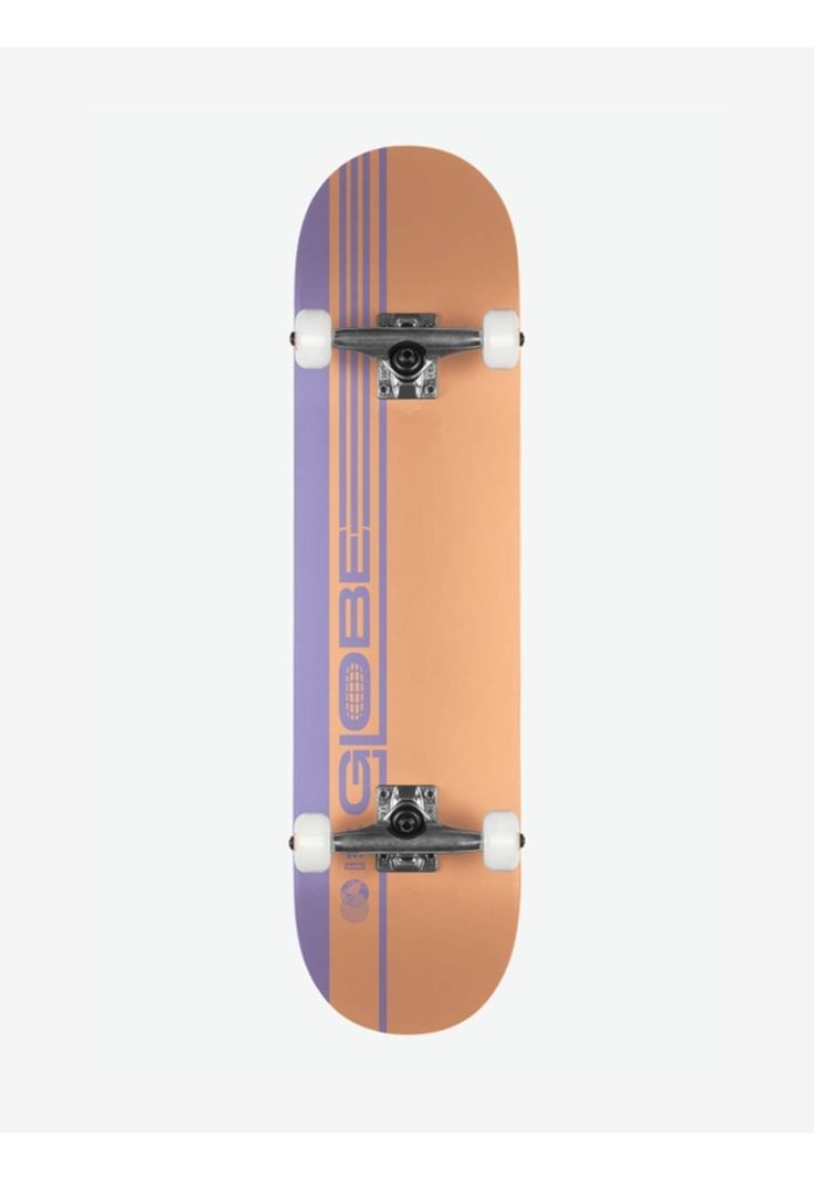 Skate Complete Hard Orange Lavander Globe Multicolor-0