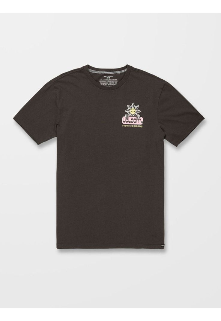 Polera Gardener Negro Hombre Volcom-3
