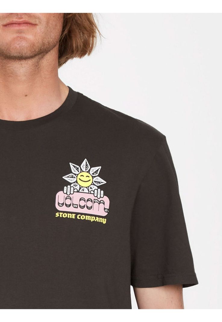 Polera Gardener Negro Hombre Volcom-4