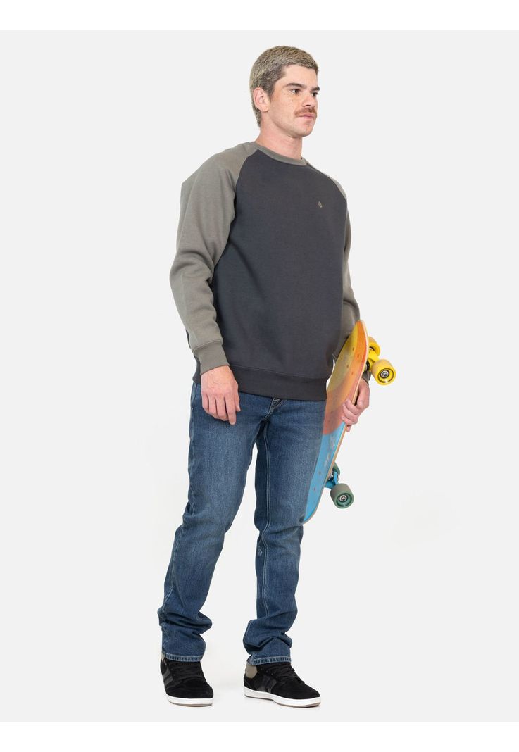 Poleron Homak Verde Hombre Volcom-3