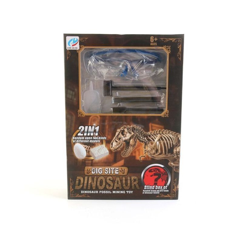 HUEVO FOSIL DE DINOSAURIO 2 EN 1-0