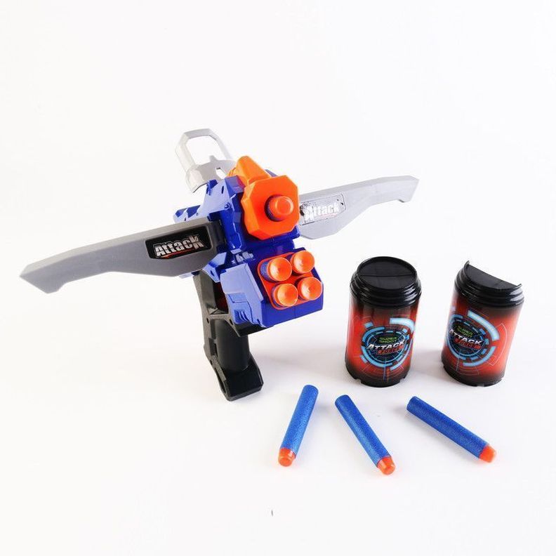 LANZA DARDOS GOMA EVA CON OBJETIVO-0