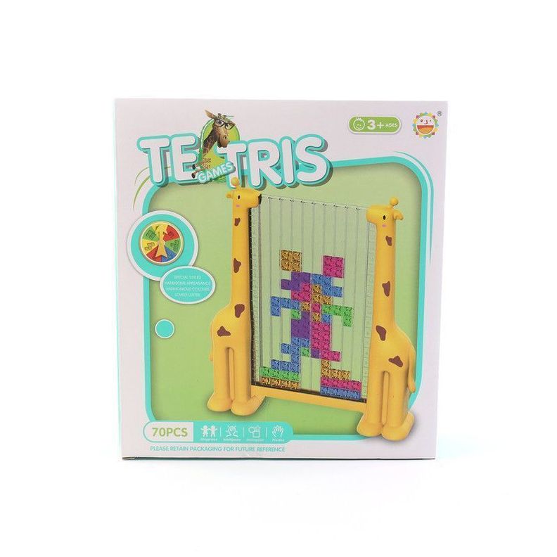 JUEGO DE TETRIS 3D CON FORMA DE JIRAFA-0