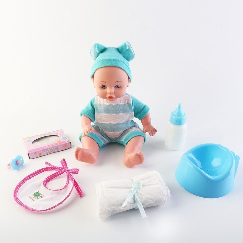 SET DE MUNECO BEBE AGUA Y ACCESORIOS-0