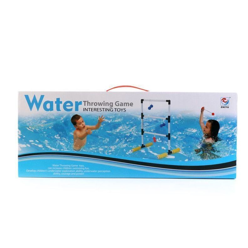 JUEGO DE PELOTAS Y ESCALERA PARA PISCINA-0