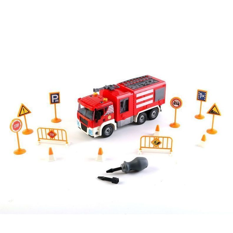 CAMION DE BOMBEROS LUZ Y SONIDO-0
