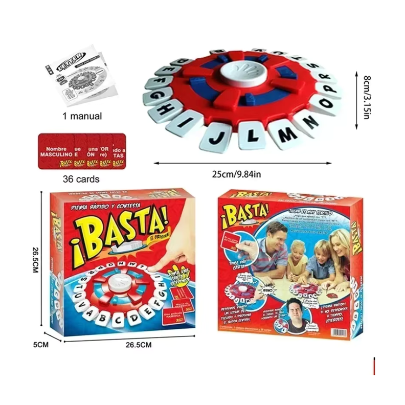 Juego De Mesa Basta En Español-1
