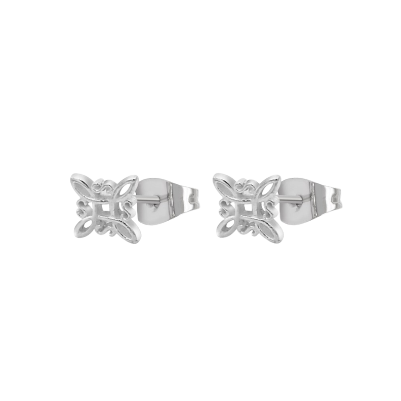 Aros De Plata Nudo De Brujas-1