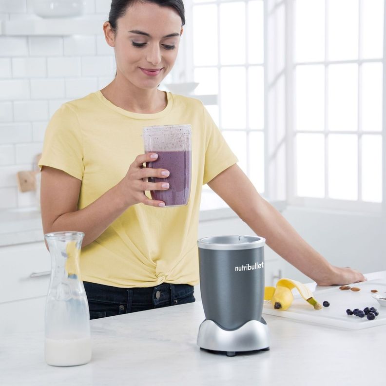 Licuadora Personal Nutribullet 600 Gris-4