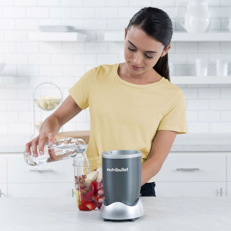Licuadora Personal Nutribullet 600 Gris-6