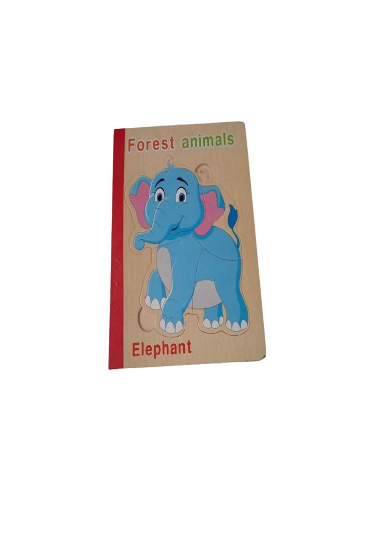 Libro de madera formato Puzzle de animales PB-C3-0