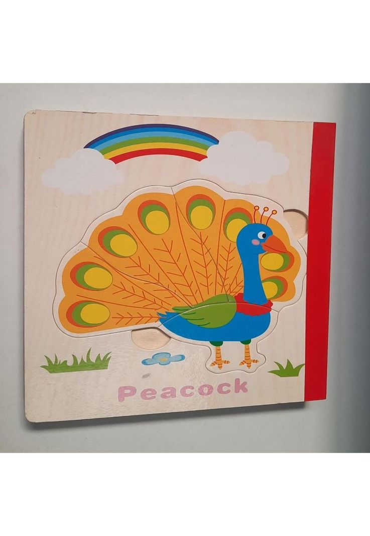 Libro de madera formato Puzzle de animales PB-C3-3