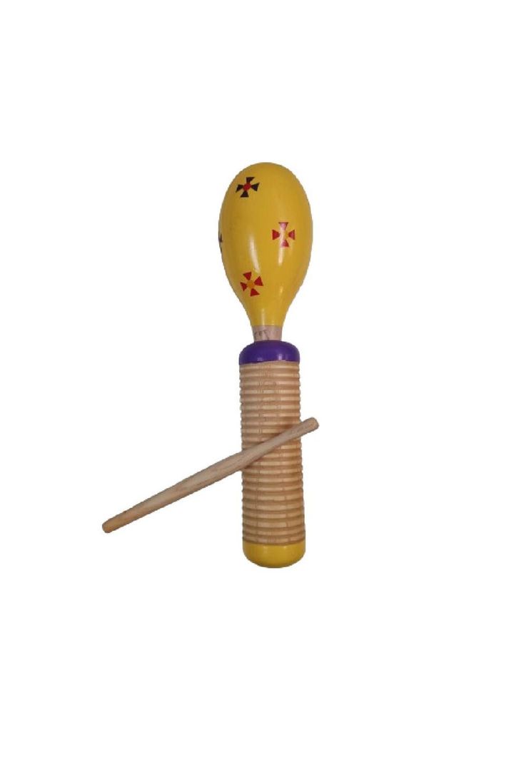 Maraca Guiro 26 cm Amarilla PA-H4E3-0