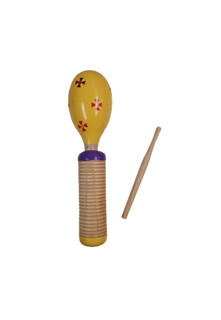 Maraca Guiro 26 cm Amarilla PA-H4E3-1
