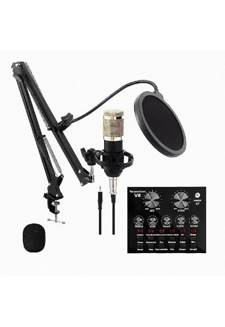 Microfono Condensador Profesional Studio Kit   PB-B5E3-0