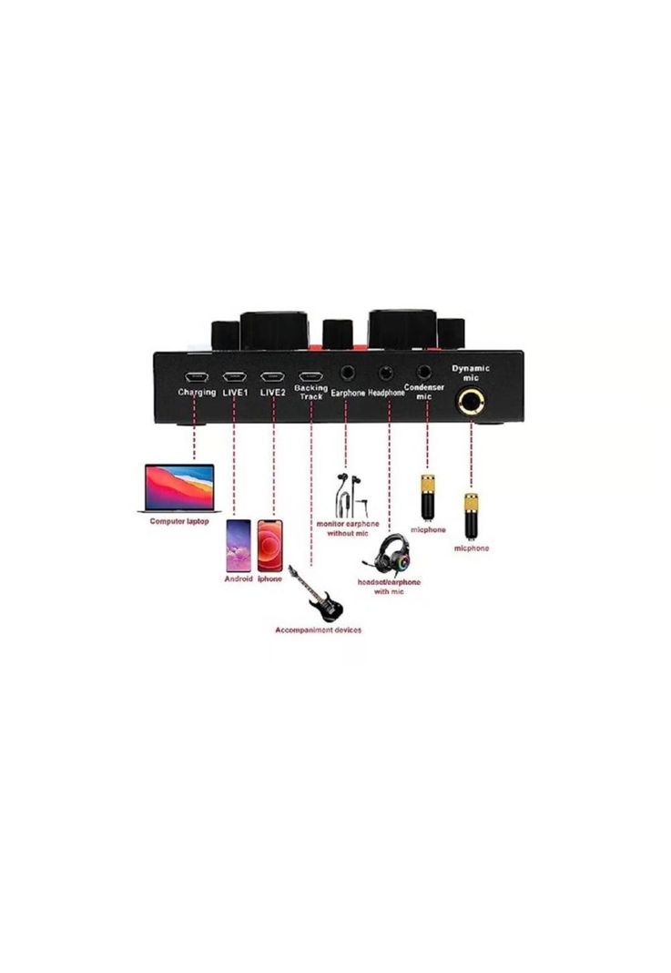 Microfono Condensador Profesional Studio Kit   PB-B5E3-1