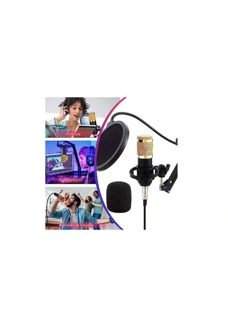 Microfono Condensador Profesional Studio Kit   PB-B5E3-2