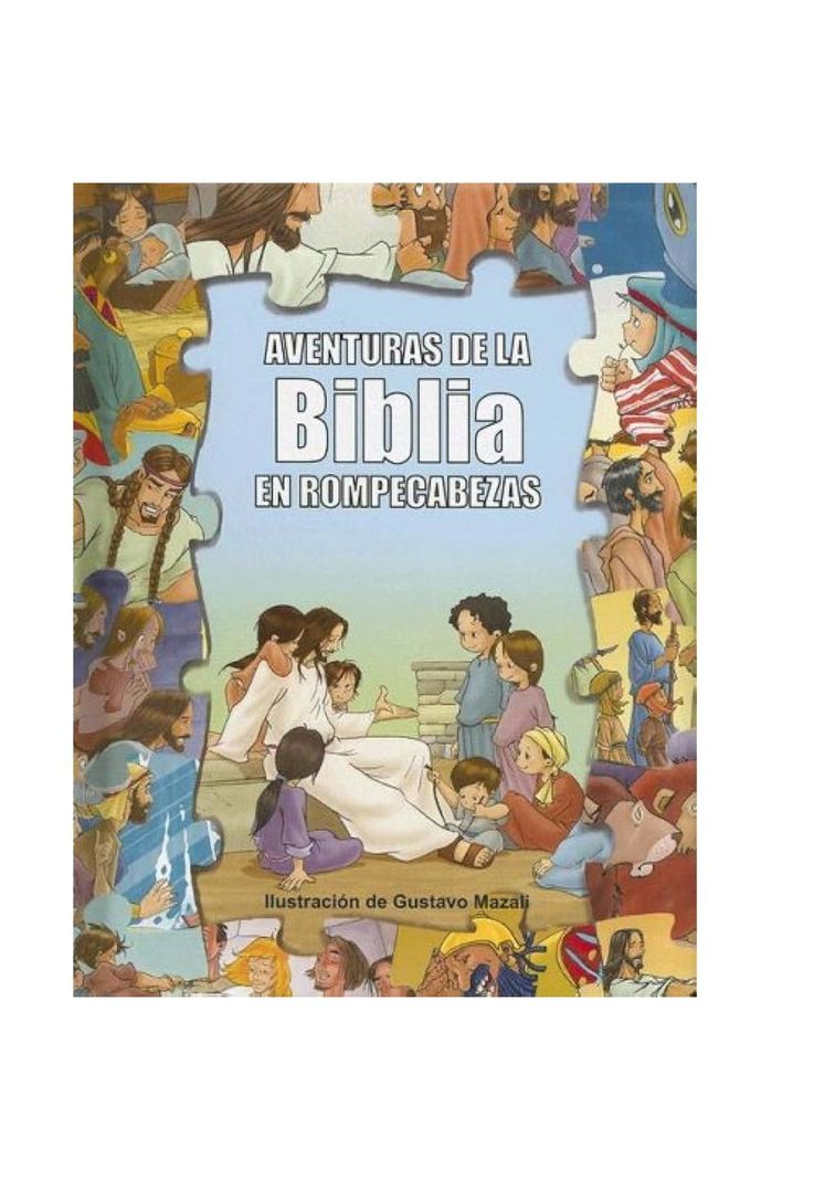 Aventuras de la Biblia en rompecabezas - libro ilustrado PB-A7-0