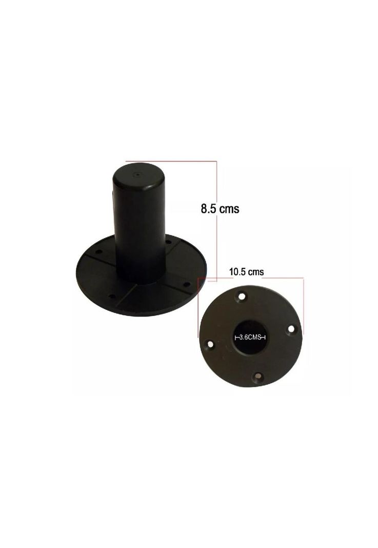 Base adaptador metálico para parlante ST-13 MEKSE.  PB-E1E2-1