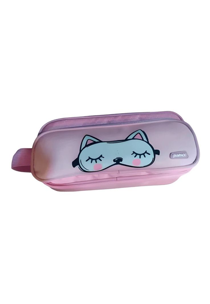 Estuche escolar Grande 3 Cierres Rosa Sweet pink PB-B2-0