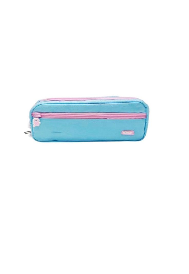 Estuche escolar Grande 3 Cierres Rosa Sweet pink PB-B2-3