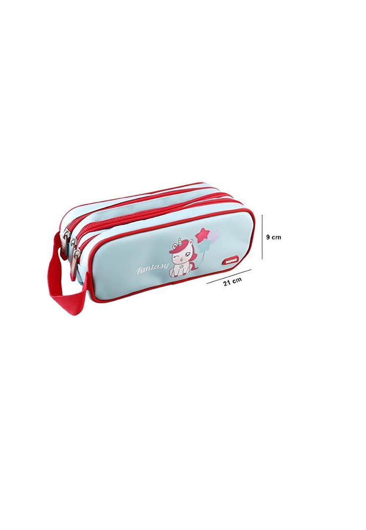 Estuche escolar Grande 3 Cierres Rosa Sweet pink PB-B2-5