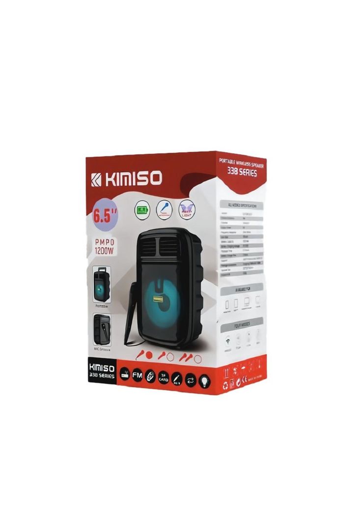 Parlante Activo BT Kimiso KMS338 6,5´´   PB-E1E3-2