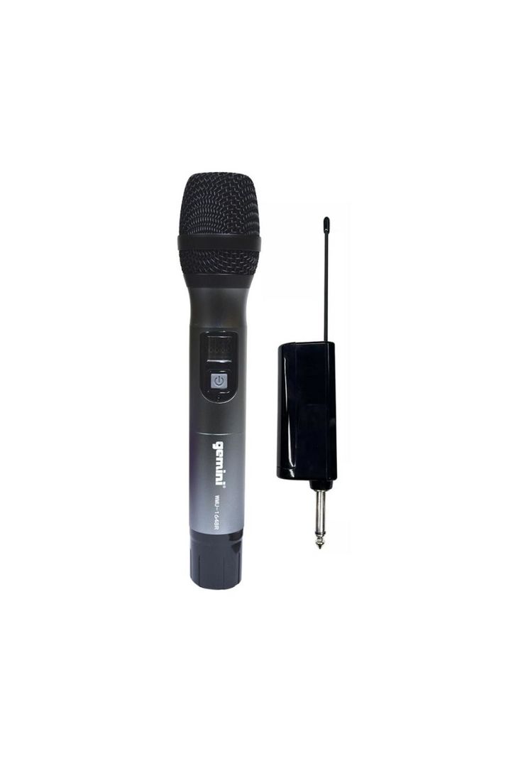 Micrófono Dinámico Hanset Inalámbrico UHF REC WMU-1600 Gemini-0