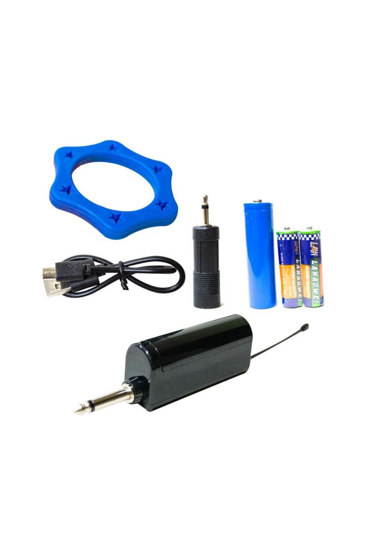 Micrófono Dinámico Hanset Inalámbrico UHF REC WMU-1600 Gemini-1