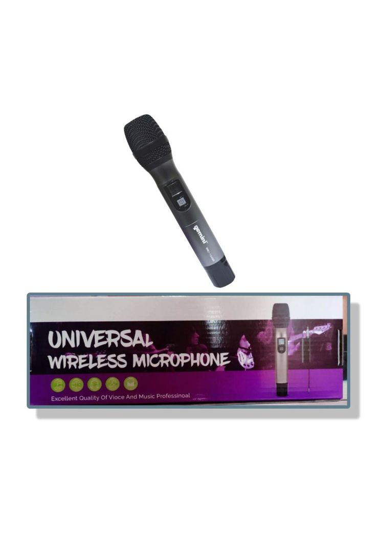 Micrófono Dinámico Hanset Inalámbrico UHF REC WMU-1600 Gemini-4