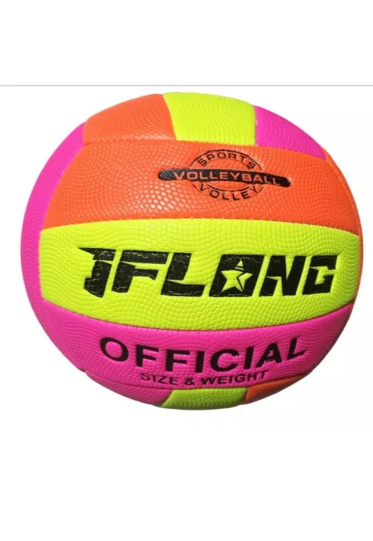 Pelota De Voleibol Rosa Con Naranja  Ak Sport N5 PA-K2-E4-0
