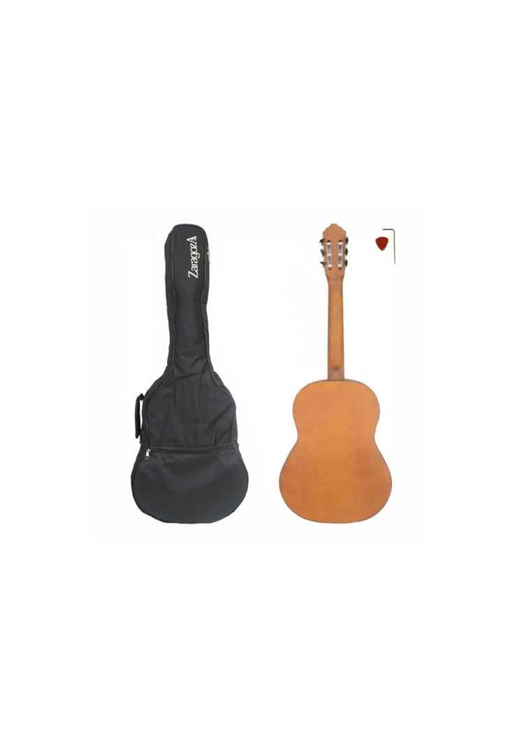 Guitarra Clásica Natural 39″ Zaragoza PA-G1E3-2