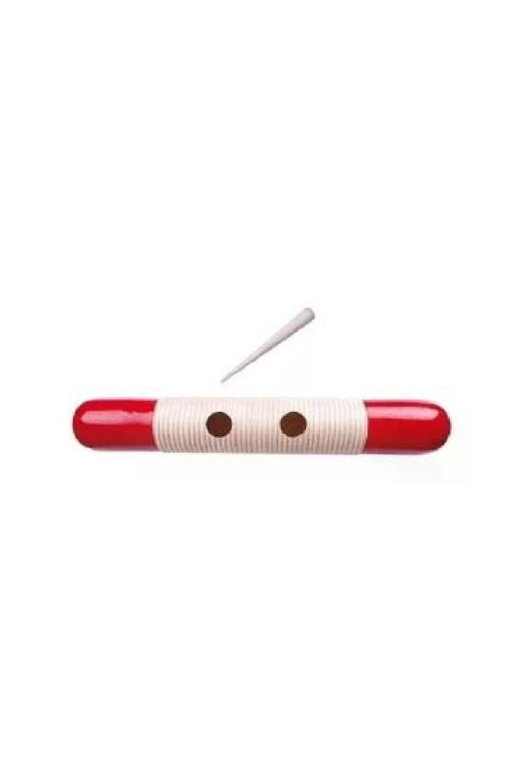 Guiro De Madera Con Raspador Didactico Nutech PA-G3E1-2