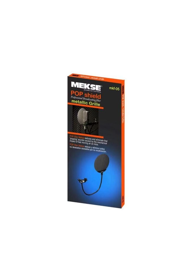 Antipop Filtro Shield Metalicopara micrófono Mekse PB-B6-0